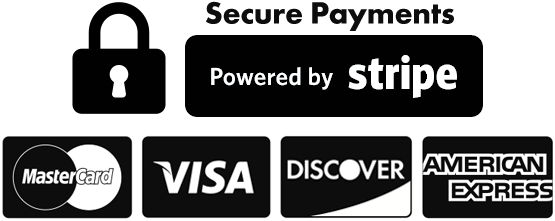 Secure payments by stripe